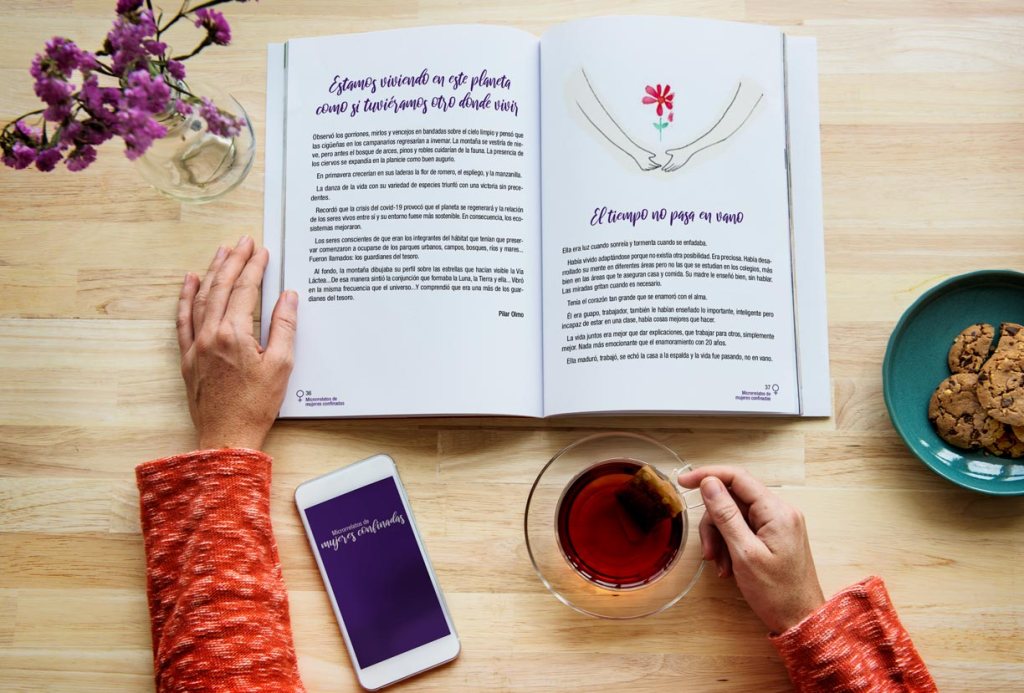 Libro Microrelatos de mujeres confinadas